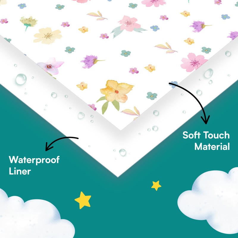 Eli with Love 20 Pack Extra Large Disposable Toilet Seat Cover (Floral) - Toddler Toilet Covers For Full Coverage On Toilet or Potty - Ideal Travel Toilet Seat Covers For Kids and Adults - Image 2